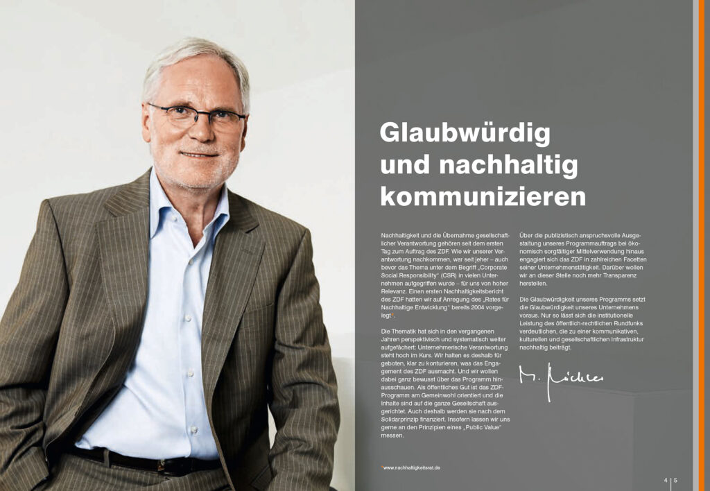 2009, 2010, CSR, Corporate Social Responsibility, Editorial, Mainz, Markus Schächter, Schau hin!, Vorwort, ZDF, Zweites Deutsches Fernsehen
