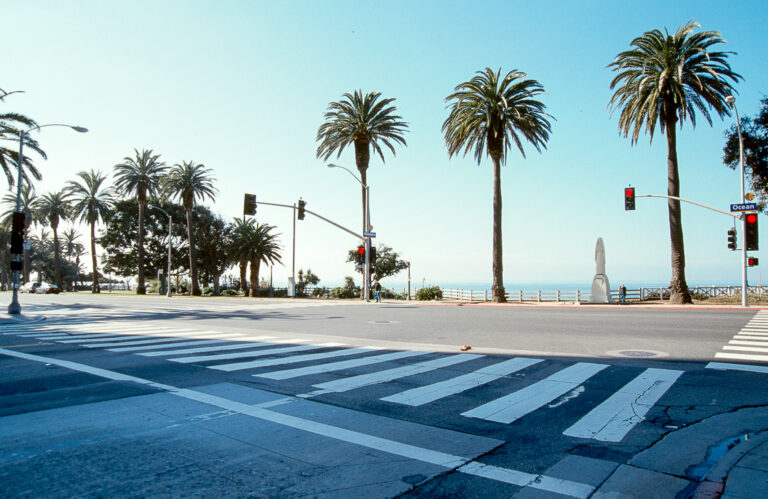 CA, California, Ocean Ave, Santa Monica, Still Life, USA, Wilshire Blvd